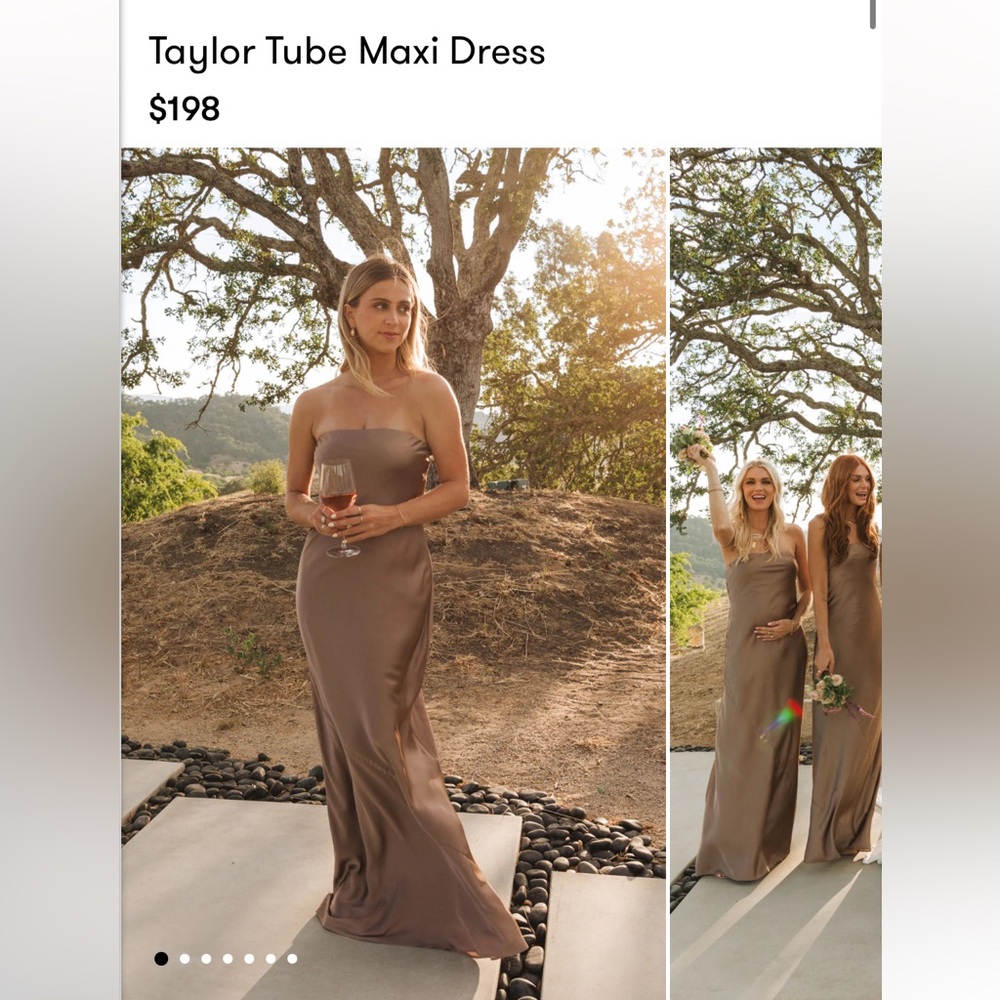 Show Me Your Mumu Taylor Tube Dress - Bridesmaid